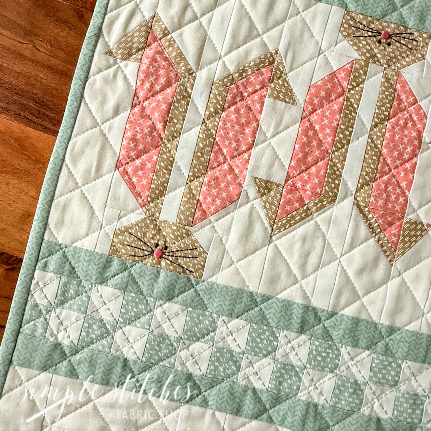 Easter Garden Runner Pattern