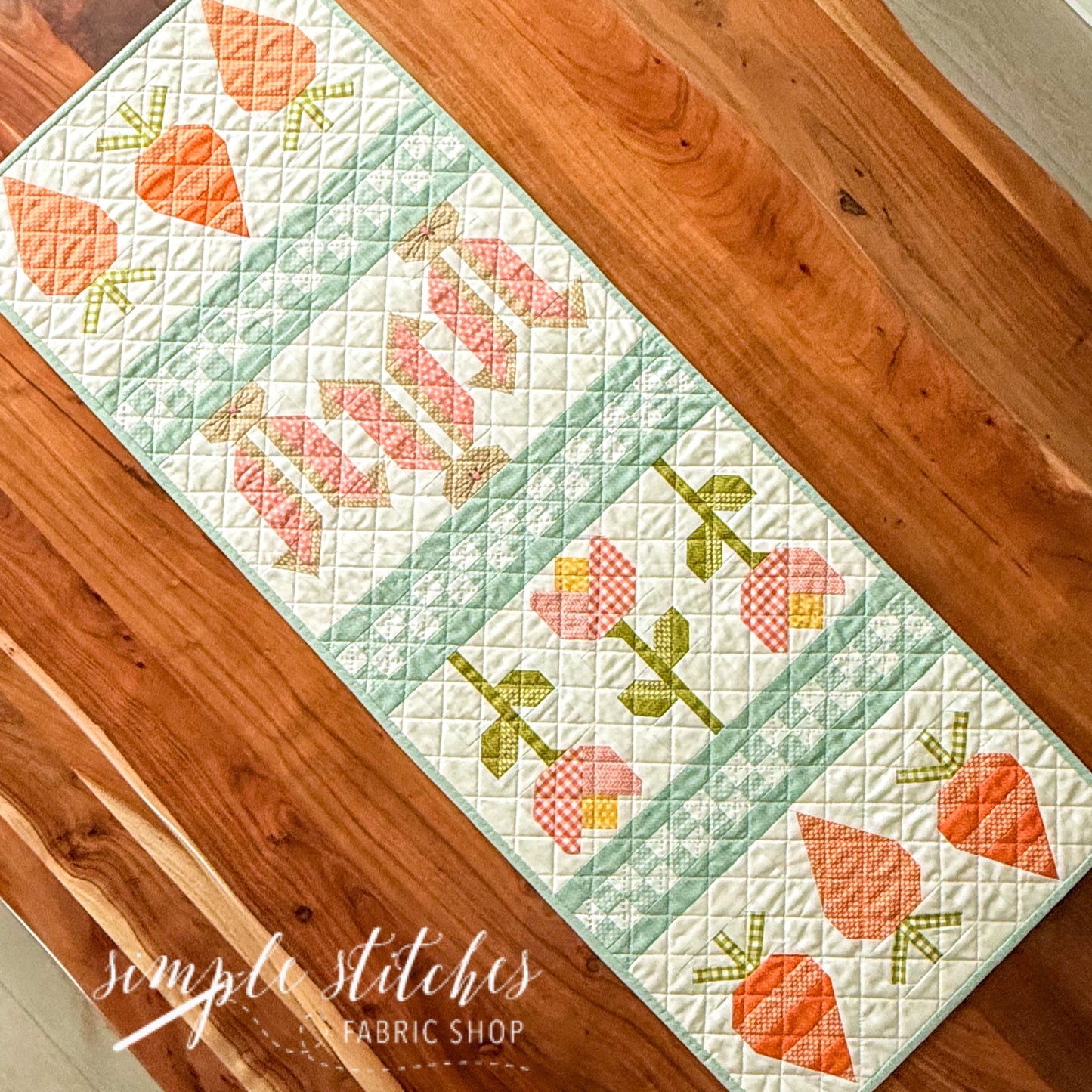 Easter Garden Runner Pattern