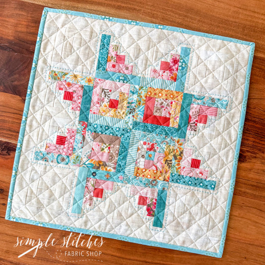 Log Cabin Mini Paper Pattern - WHOLESALE (set of 10)