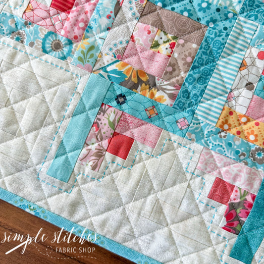 Log Cabin Mini Paper Pattern - WHOLESALE (set of 10)