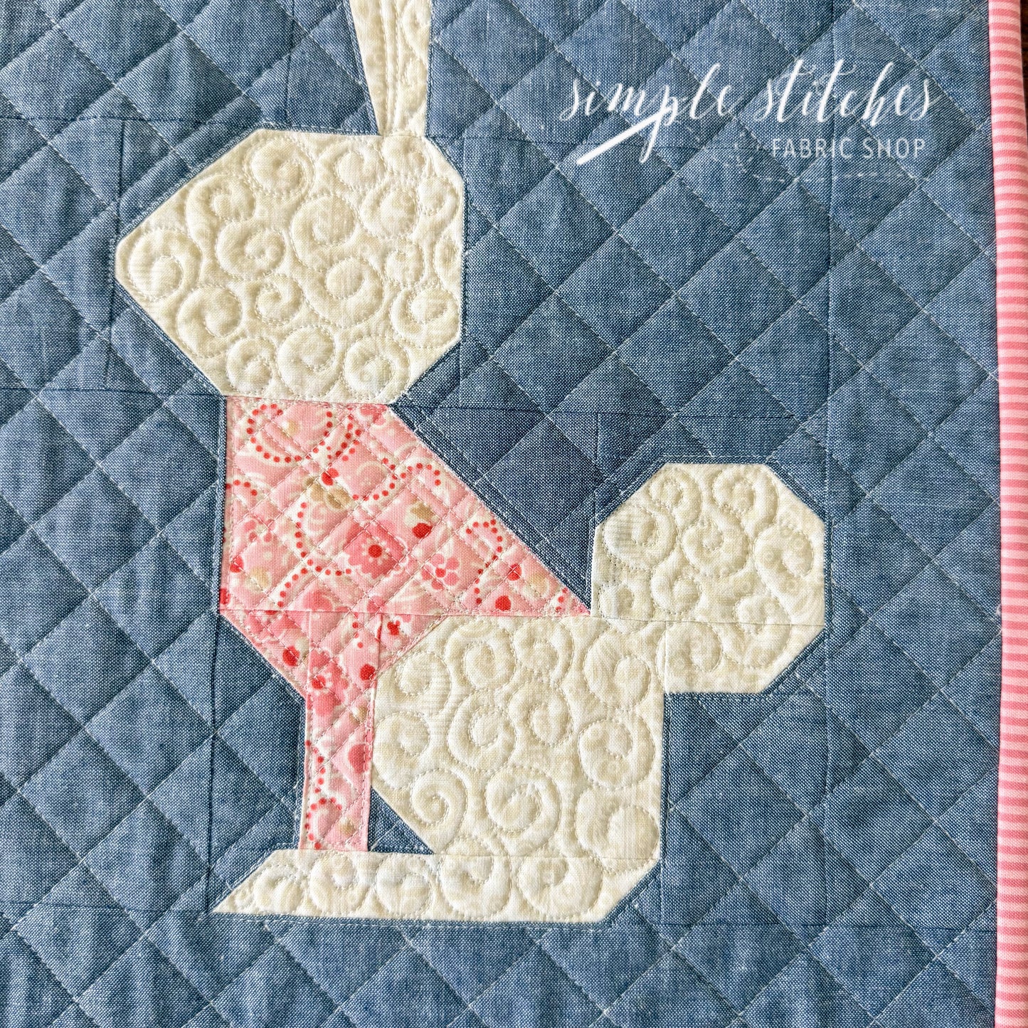 Spring Hare Pillow - FREE DOWNLOAD