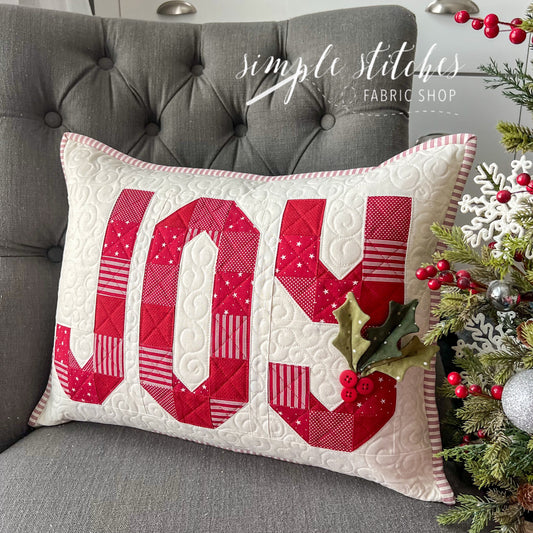 Joyful Pillow Paper Pattern - WHOLESALE (set of 10)