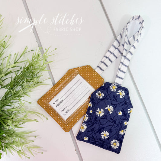 Sun Drenched Luggage Tag - made by Janette