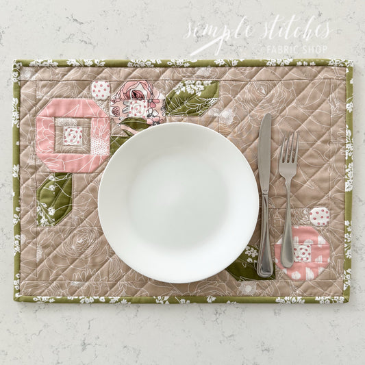 Posies Placemats (4 count) - made by Myra