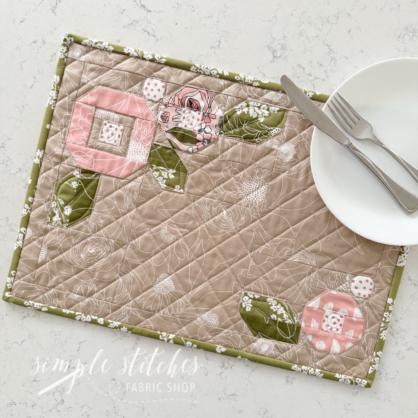 Posies Placemats (4 count) - made by Myra
