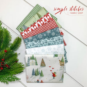 Magical Winterland Simple Bundle (8) Fat Quarter Bundle