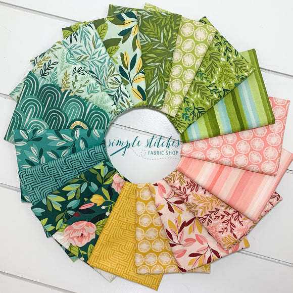 Willow Blush Fat Quarter (18) Simple Bundle