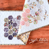 Hexie Charm Runner Pattern