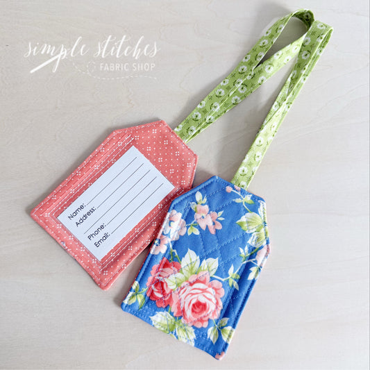 Rosie Luggage Tag - made by Janette