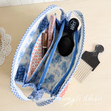 Rosie Sew Together Bag- Red Zipper