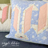 Garden Patch Bunny Pillow PDF Pattern