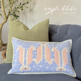 Garden Patch Bunny Pillow PDF Pattern