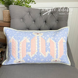 Garden Patch Bunny Pillow PDF Pattern