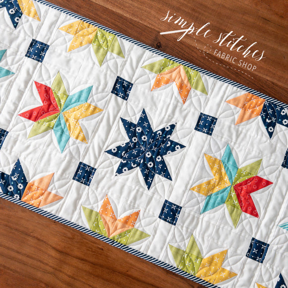 Star Light Runner Kit Simple Stitches Fabric Shop, LLC