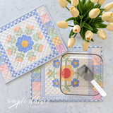 Pastel Prairie Baking Dish Hot Pad Kit