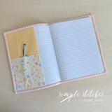 Stitch & Scribble Notebook Cover Kit - Pastel Prairie