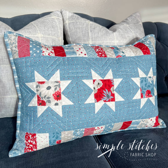Simply Starry Pillow Kit - Old Glory