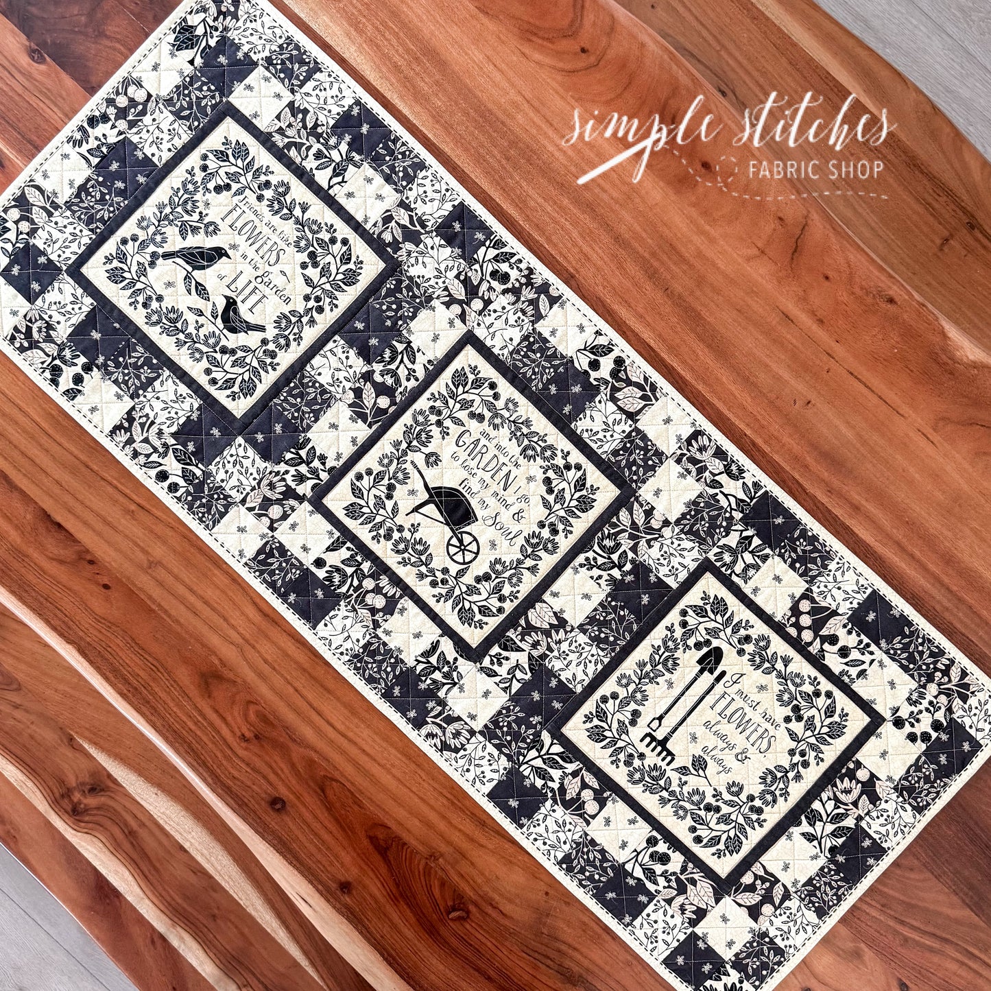 Bloom & Grow Runner PDF Pattern