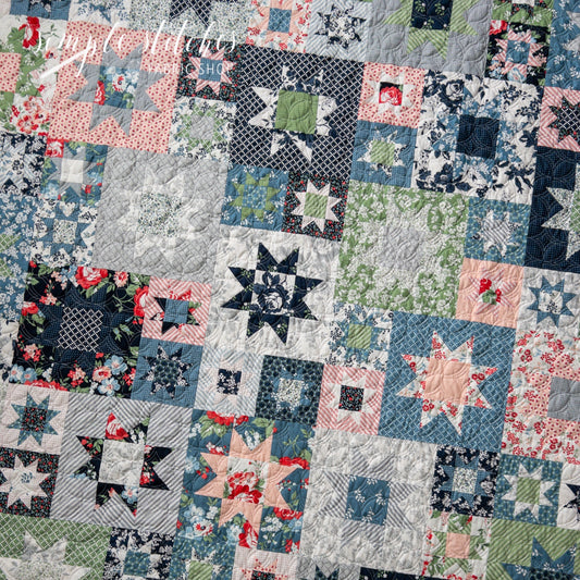Scrappy Seasons Quilt - Paper Pattern - WHOLESALE (set of 10)
