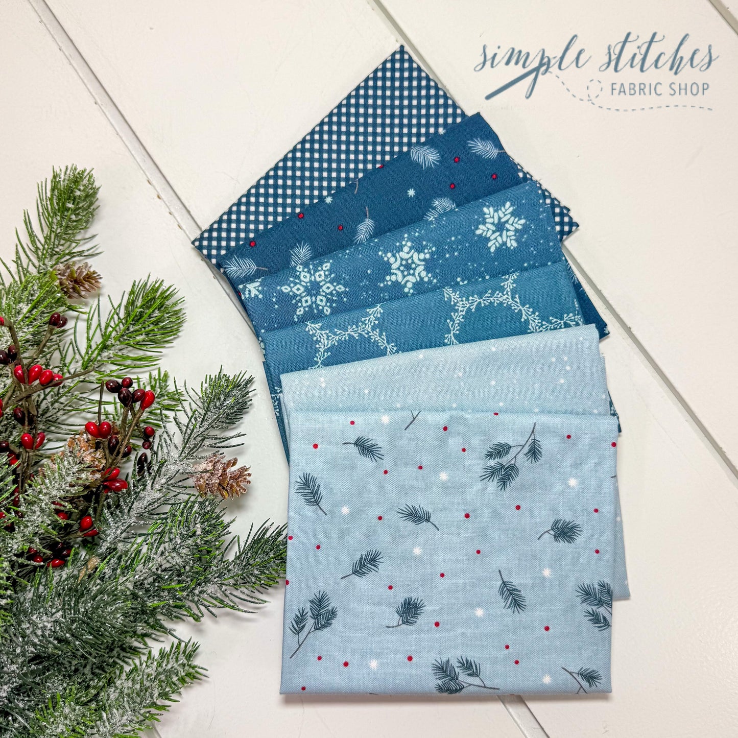 Winterland Simple Bundle (6) Fat Quarter Bundle