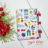 Summertime Make Note Notebook - made by Janette