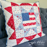 Flag Star Pillow Kit
