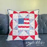 Flag Star Pillow Kit