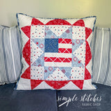 Flag Star Pillow Kit