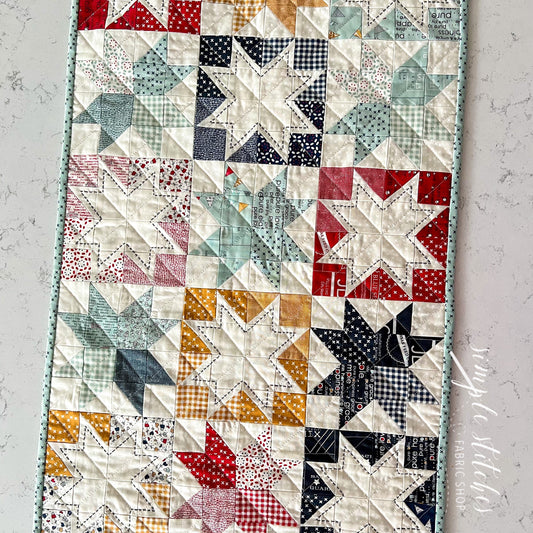 First Star Runner Paper Pattern - WHOLESALE (set of 10)