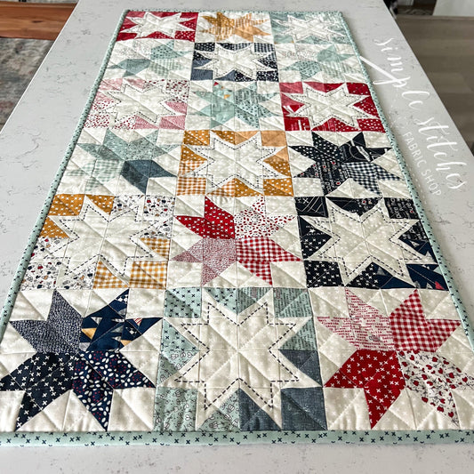 First Star Runner Paper Pattern - WHOLESALE (set of 10)
