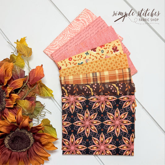 Acorn Hollow Simple Bundle (8) Fat Quarter Bundle