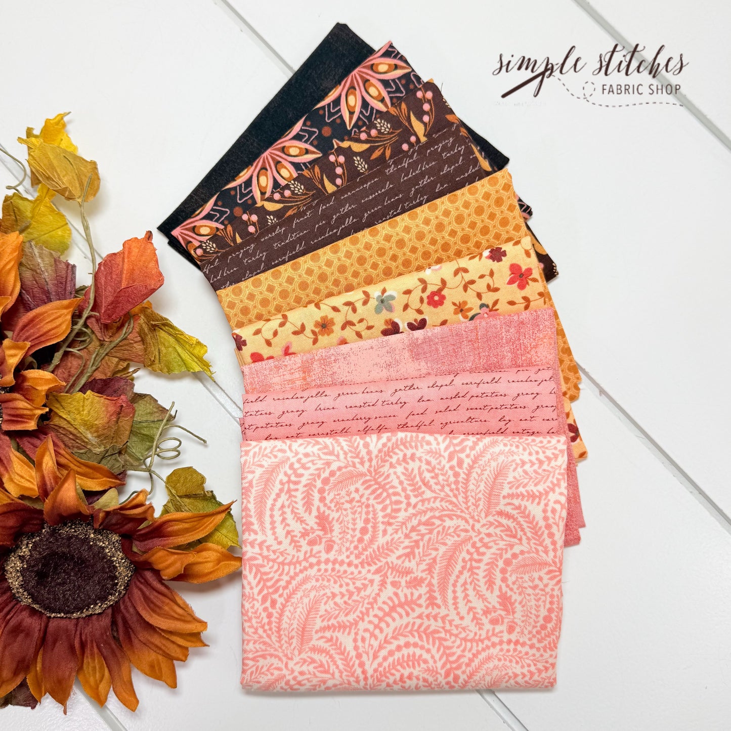 Acorn Hollow Simple Bundle (9) Fat Quarter Bundle
