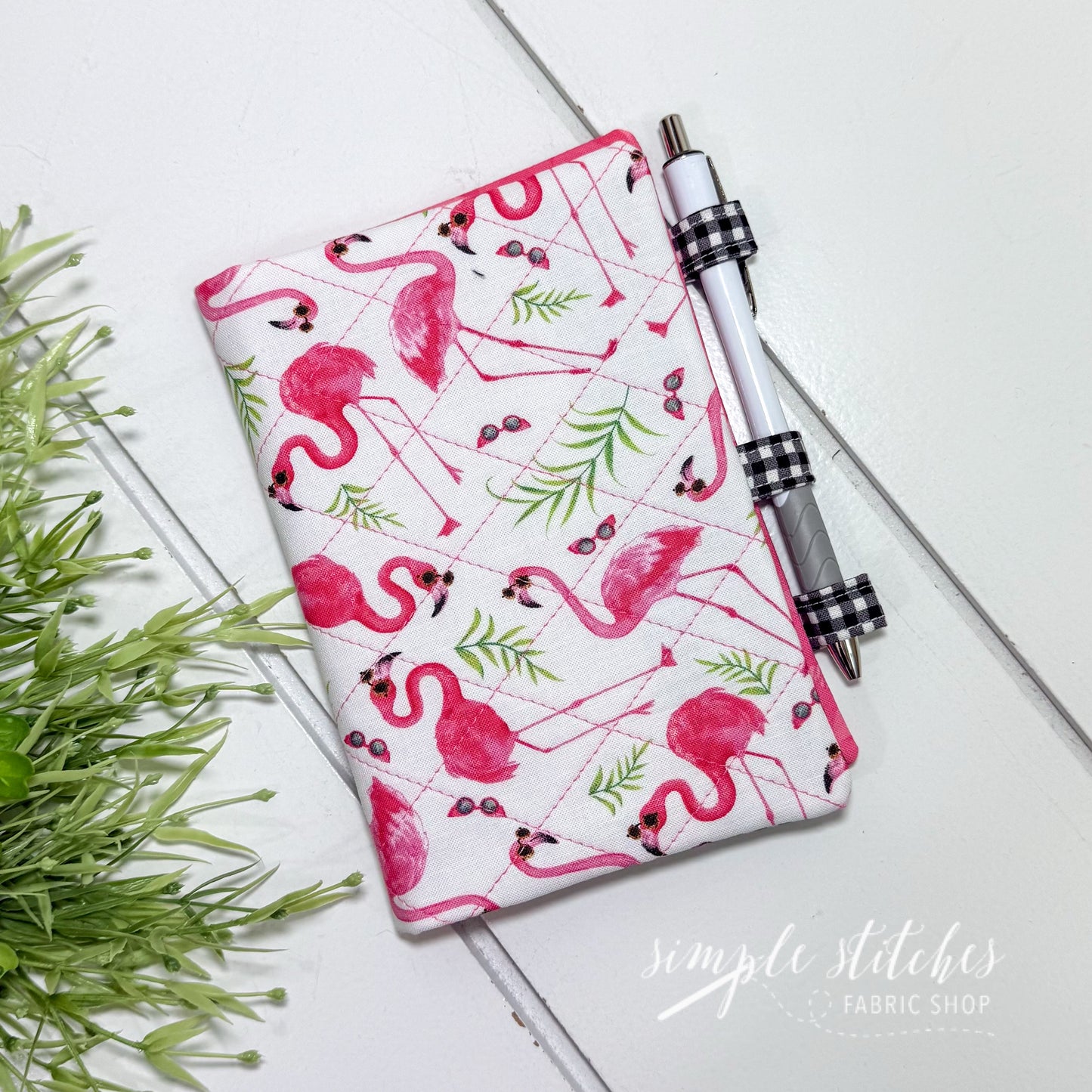 Pink Paradise Make Note Notebook - made by Janette