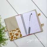 Midnight Blooms Make Note Notebook - made by Sienna