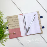 Rose Garden Make Note Notebook - made by Sienna