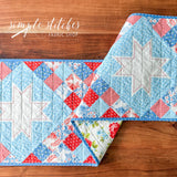 Country Star II Runner Kit - Blue Floral Backing