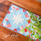 Country Star II Runner Kit - Blue Floral Backing