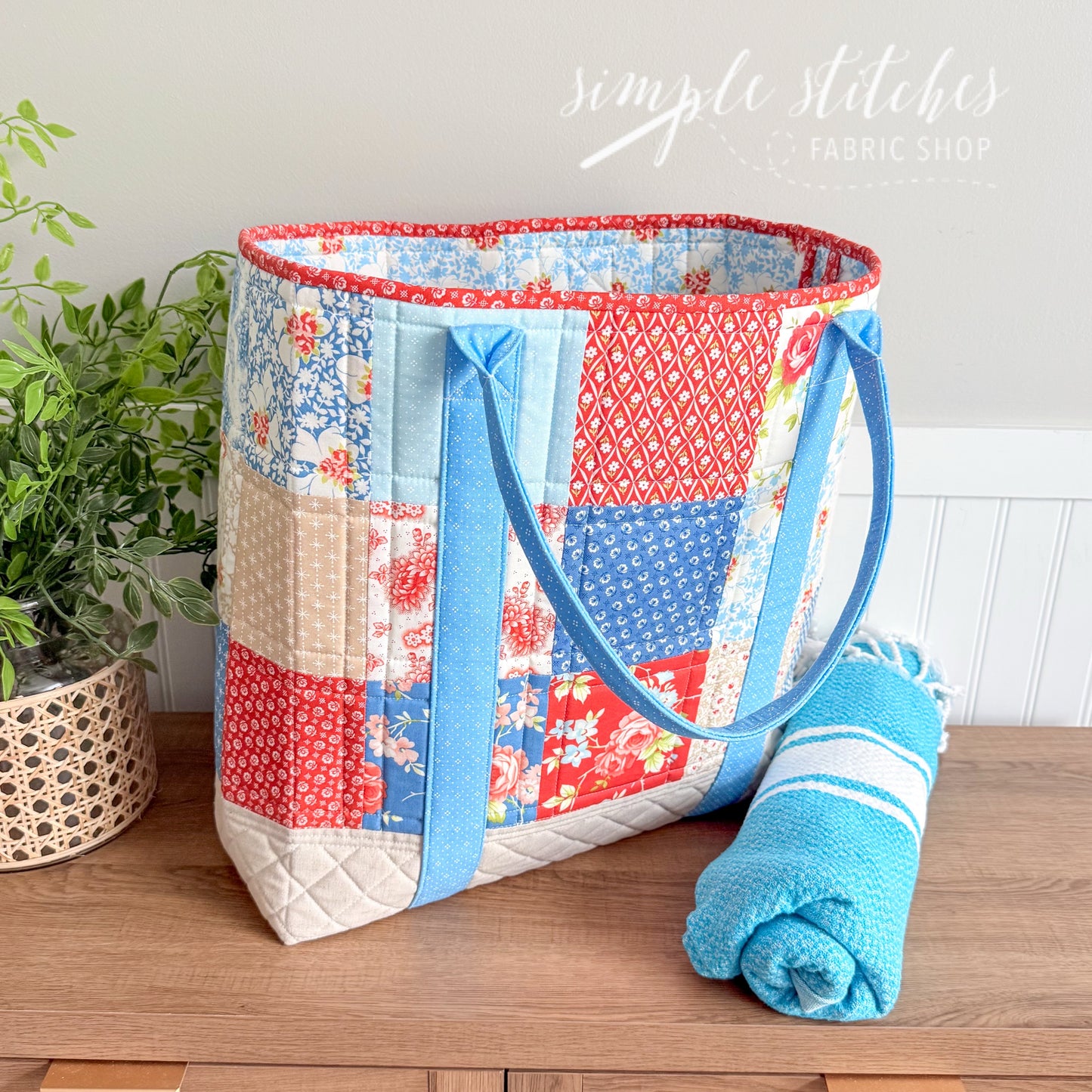 Rosie Sew & Go Beach Bag - Made by Myra