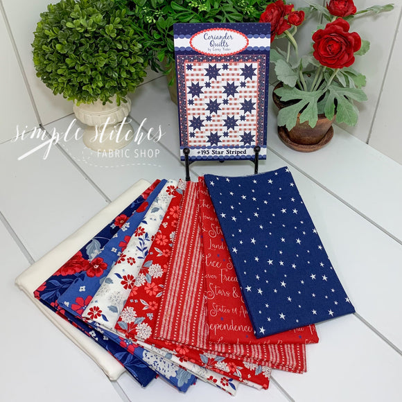 Star Striped Quilt Kits - #1