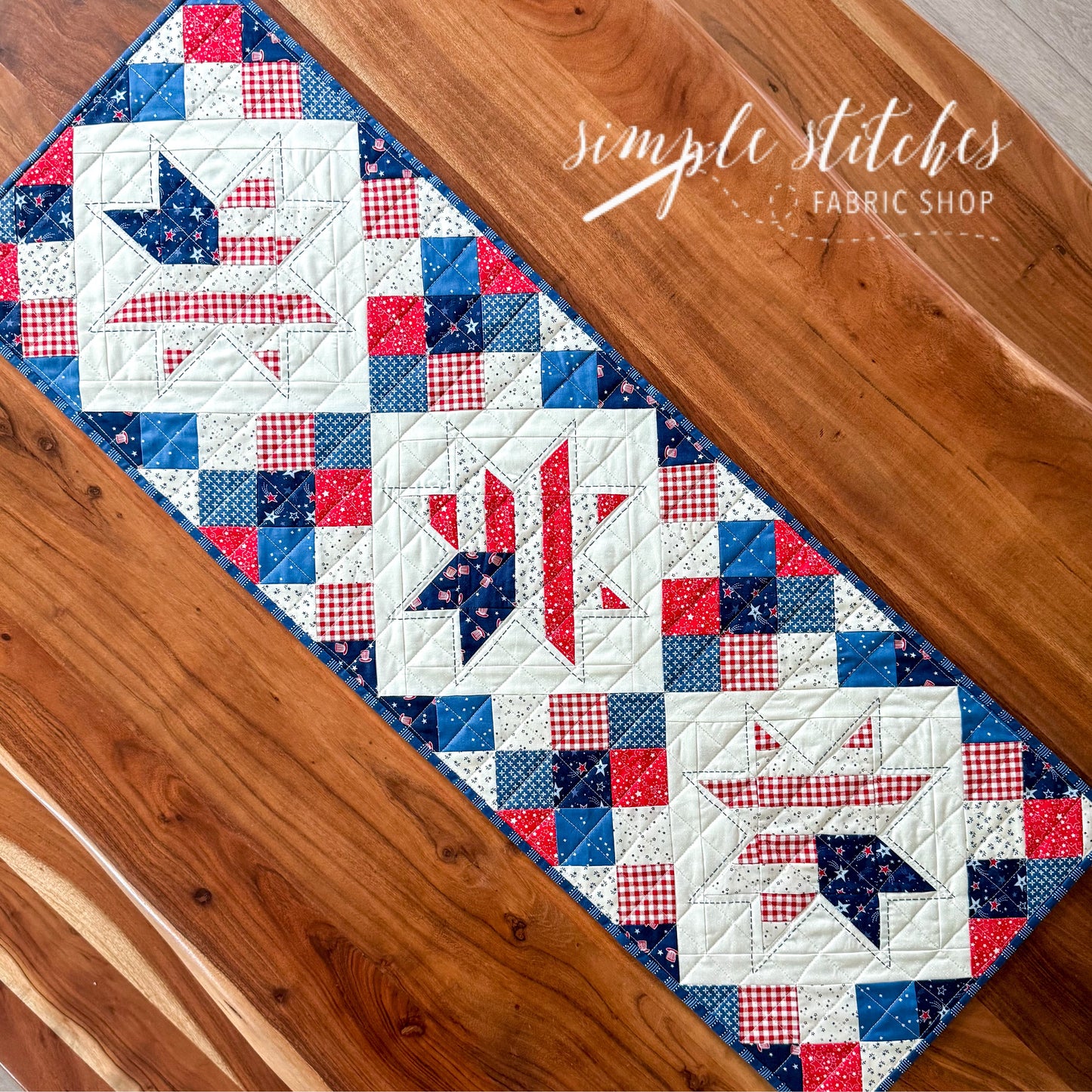 Country Star Runner Kit - Red Backing