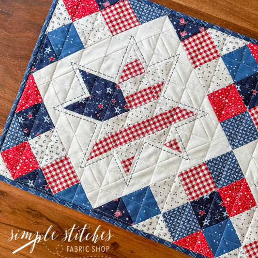 Country Star Runner Kit - Red Backing