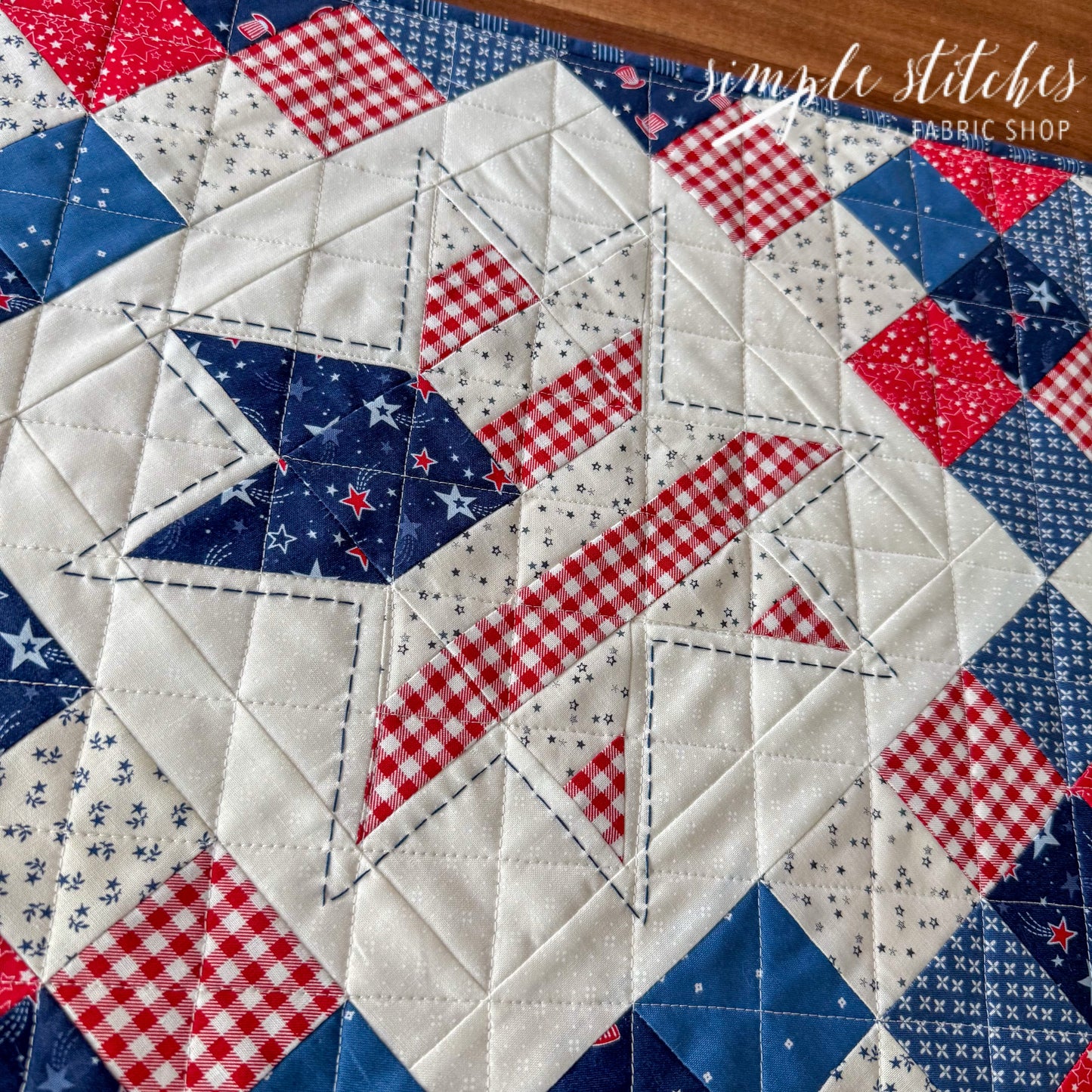 Country Star Runner Kit - Red Backing