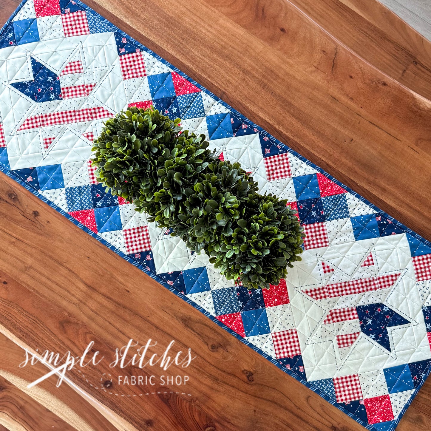 Country Star Runner Kit - Red Backing