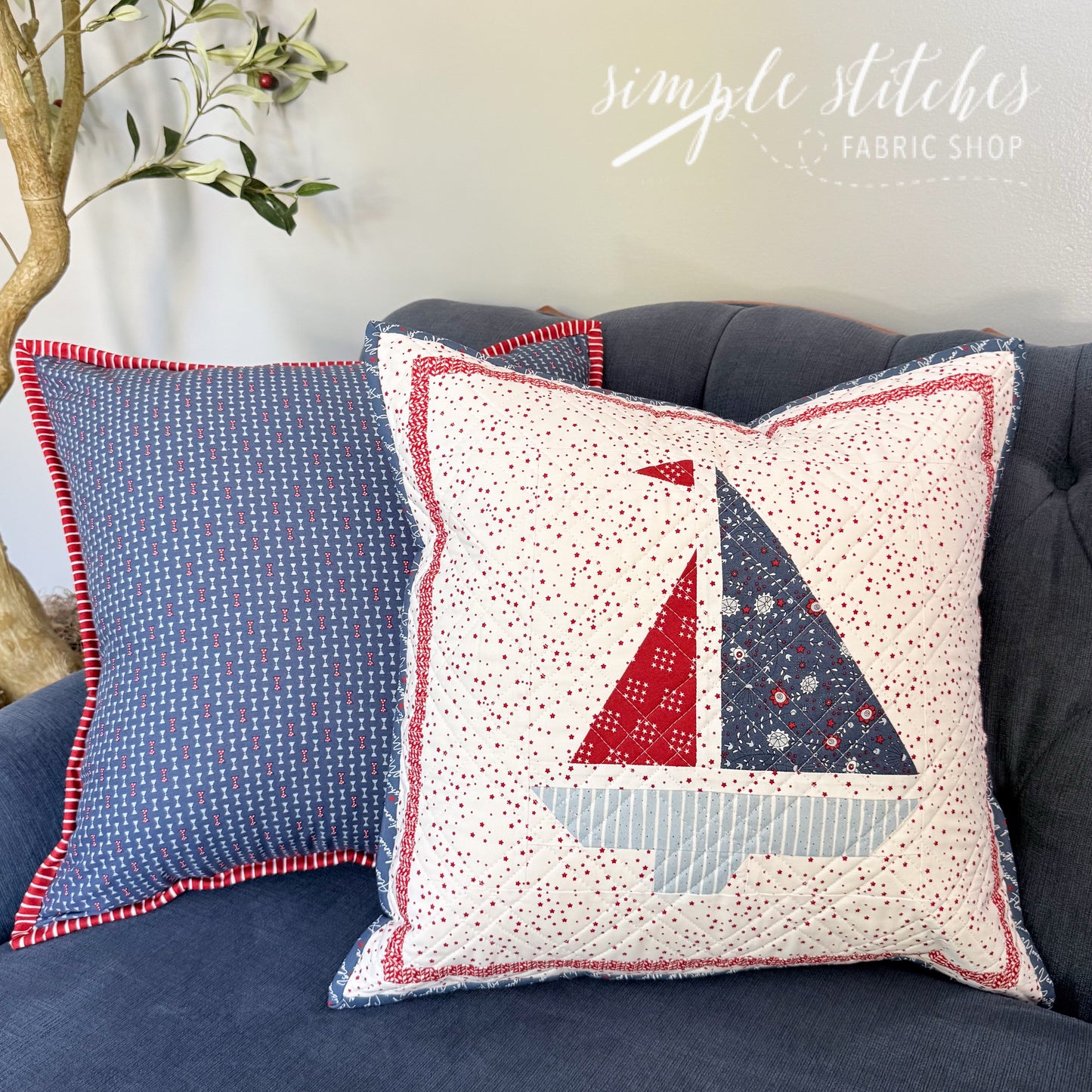 Boat Day Pillow Kit