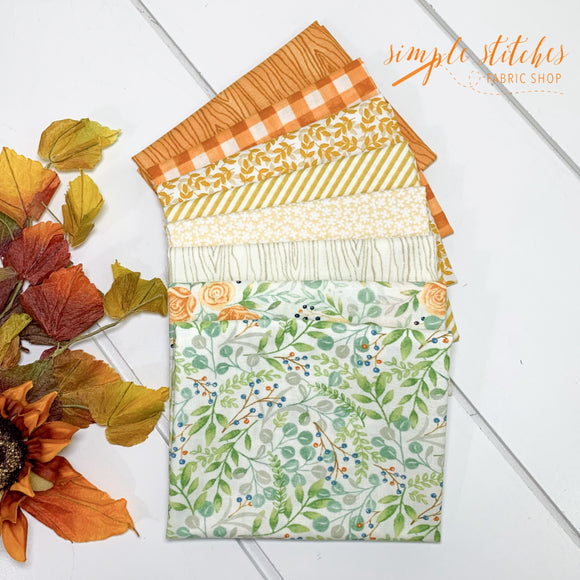 Harvest Wishes Simple Bundle (8) Fat Quarters