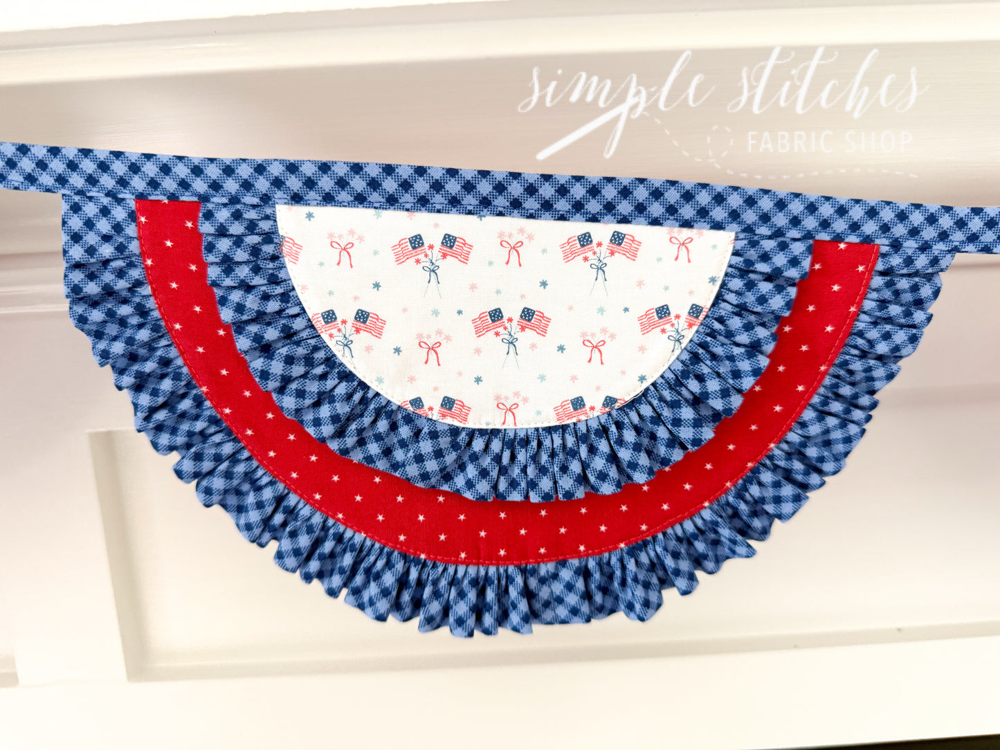 Sweet Heritage Bunting- Made by Myra