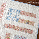 Fly The Flag Topper/Wall Hanging Kit - Floral Binding