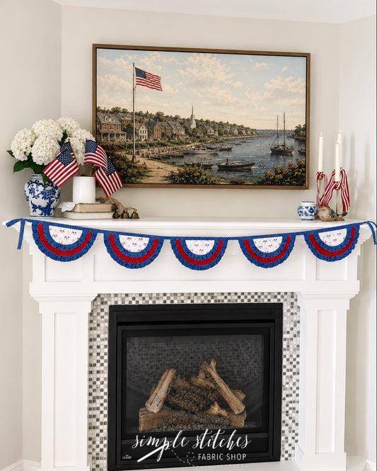 Sweet Heritage Bunting- Made by Myra