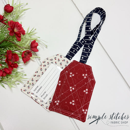 American Gathering III Luggage Tag - made by Janette
