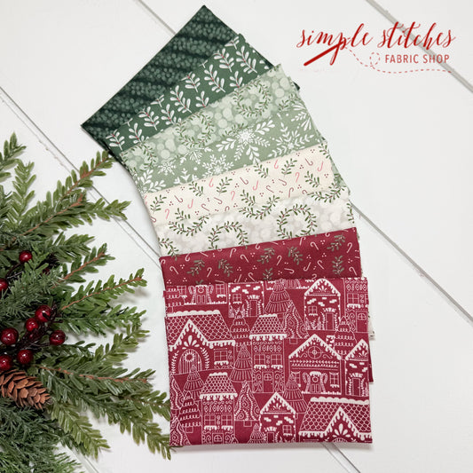 Gingerbread Lane Simple Bundle (8) Fat Quarter Bundle
